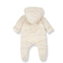 Cohen Quilted Baby Winter Suit (Ecru)
